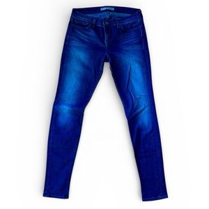 J Brand 10" Skinny Blue Jeans in Avalon (Medium/Royal Blue), Size 29